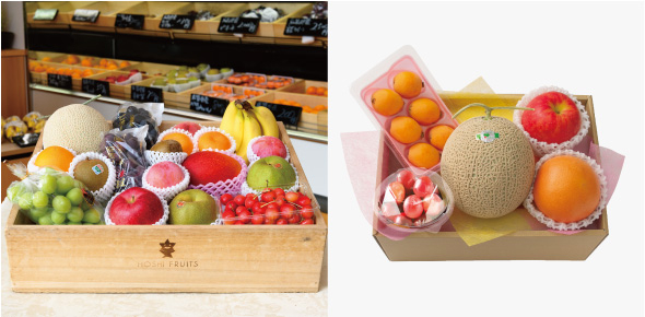 ホシフルーツの誕生日祝いスイーツ・お菓子_目利きが厳選した旬のフルーツの詰め合わせ