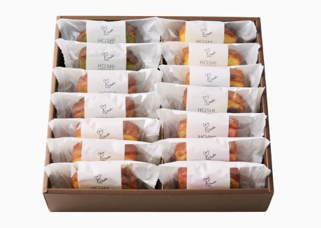 結婚祝いのお返し・内祝いにおしゃれなお菓子・旬のフルーツ_ホシフルーツ_カラフルな見た目のパウンドケーキ