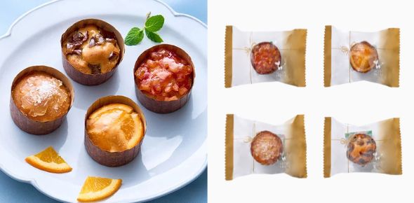 結婚式・二次会のお見送りお配りプチギフト_ホシフルーツ 1つでも満足な食べ応え。フルーツの様々な楽しみ方ができるお菓子。