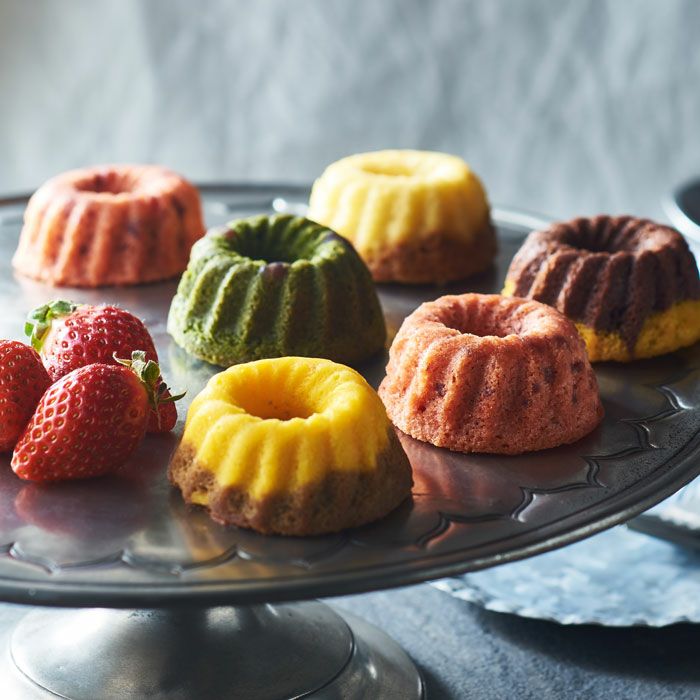 ホシフルーツ フルーツと紅茶など2層のクグロフ_ホシフルーツ_果実のミニョン・ド・クグロフ　6個