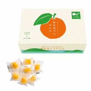 ホシフルーツみかん果汁のゆめほっぺアイス