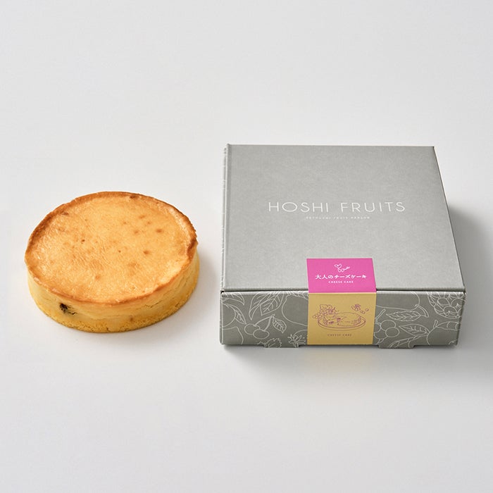 ホシフルーツ レーズンの入ったチーズケーキ_ホシフルーツ 大人のチーズケーキ