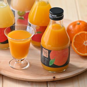 ホシフルーツ 山口県産島そだちみかんジュース_ホシフルーツ にほんのご馳走果実ジュース山口島そだち（蜜柑） 8本