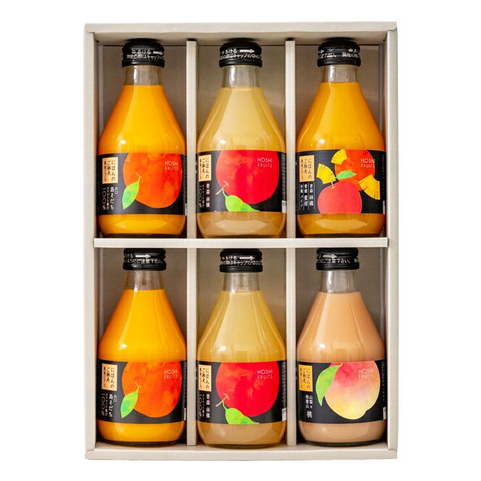 山口島そだち・徳佐林檎 6本《HFZ-01C》｜公式ホシフルーツ通販