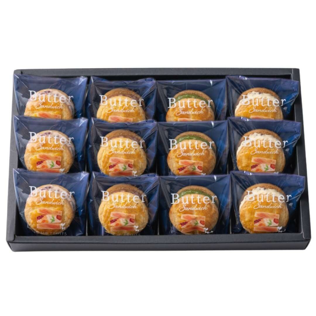 ホシフルーツ_発酵バターと果実のバターサンド12個