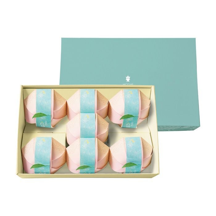 ホシフルーツ　山梨の白桃ぜりぃ　７個