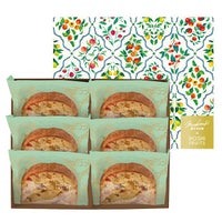 望月完次郎シェフ×ホシフルーツコラボ　７種のフルーツが詰まった「デザートパウンドケーキ」6個