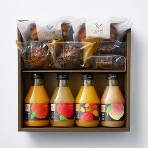 ホシフルーツ彩り果実のバラエティギフト10個 （人気菓子3種・ジュース）