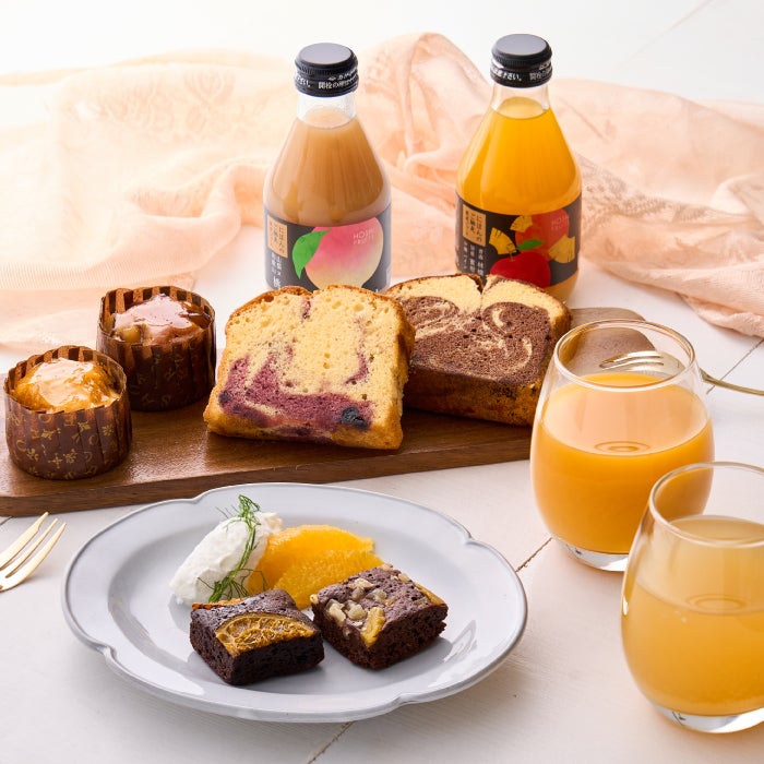 ホシフルーツ彩り果実のバラエティギフト10個 （人気菓子3種・ジュース）