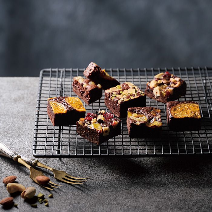 ホシフルーツ_ナッツとドライフルーツの 贅沢ブラウニー　10個